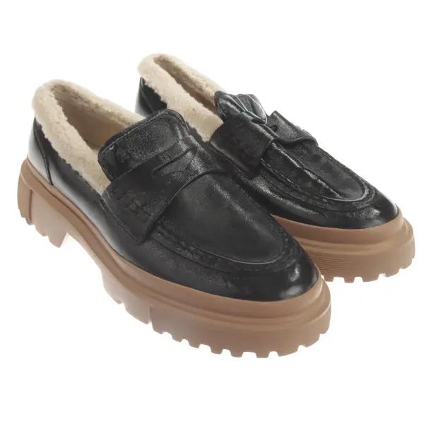 Loafers, in Schwarz, Hogan