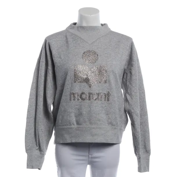 Sweatshirt, in Gray, Cotton, Isabel Marant Étoile