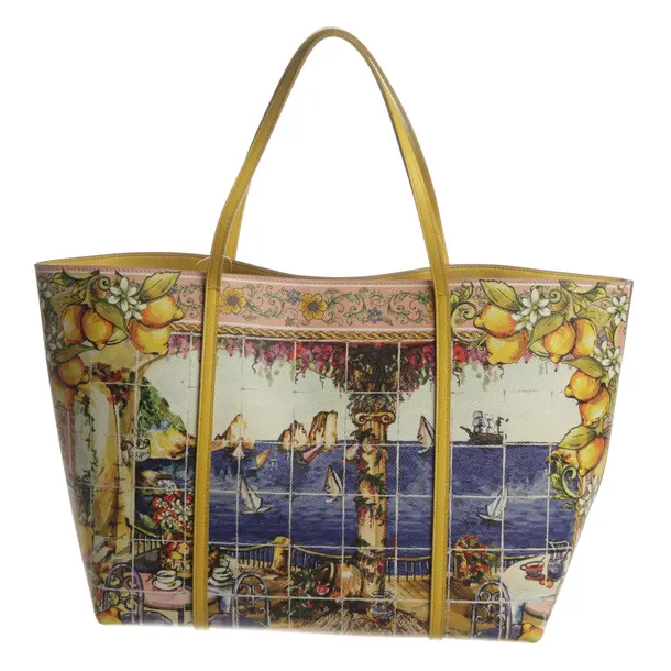 Shopper Bag, in Multicolored, Kunstleder, Dolce & Gabbana