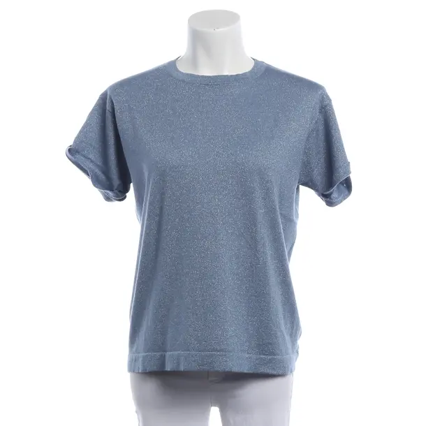 Shirt, in Blue, Cashmere, Brunello Cucinelli