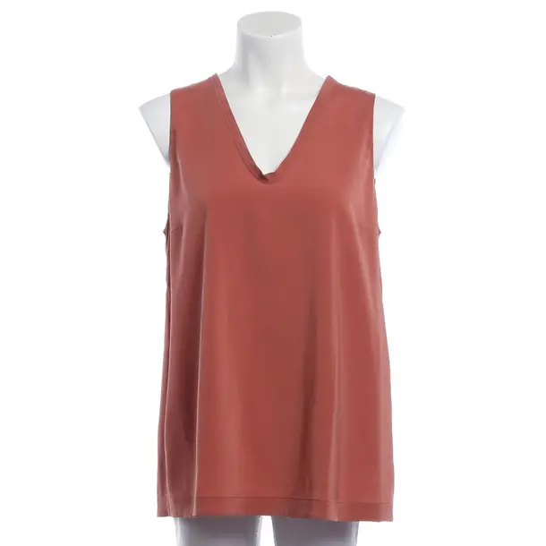Top, in Light Red, Cotton, Brunello Cucinelli