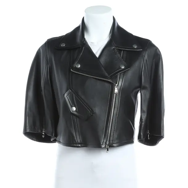 Giacca in pelle, in Nero, Pelle, Dorothee Schumacher