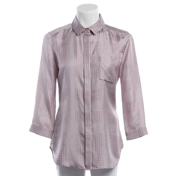 Blouse, in Purple, Silk, Burberry
