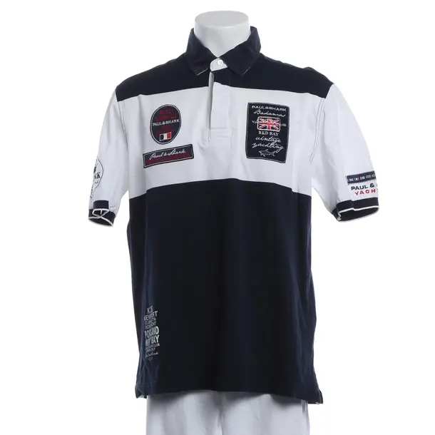 Polo Shirt, in Navy, Cotton, Paul & Shark