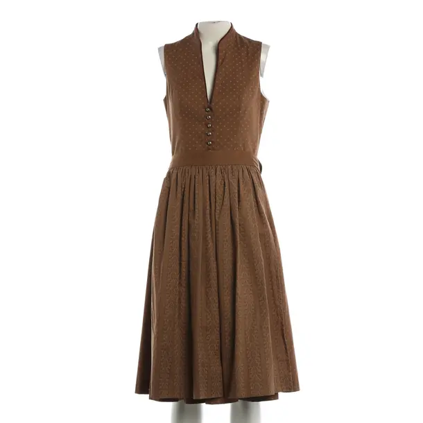 Dirndl, in Hellbraun, Baumwolle, Lodenfrey
