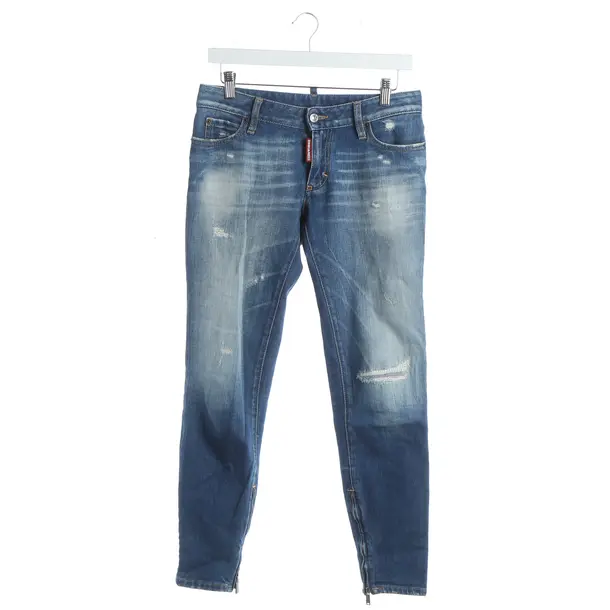 Straight Fit Jeans, in Blue, Cotton, Dsquared