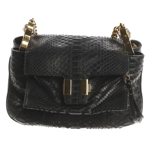 Borsa a cinture a tracolla, in Nero, Pelle, Chloé