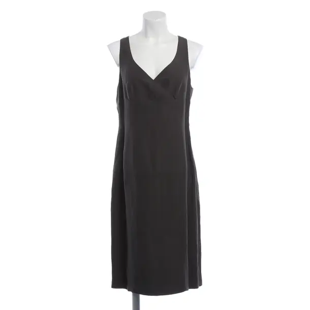Kleid, in Grau, Leinen, Armani Collezioni