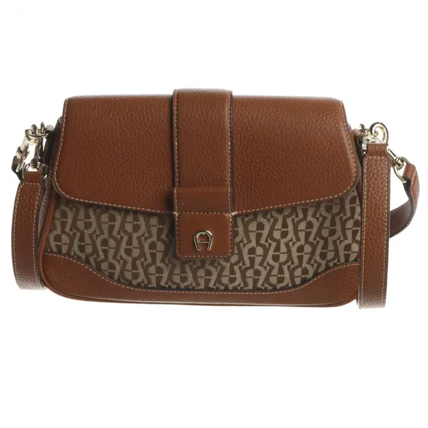 Borsa a cinture a tracolla, in Marrone chiaro, Pelle, Aigner