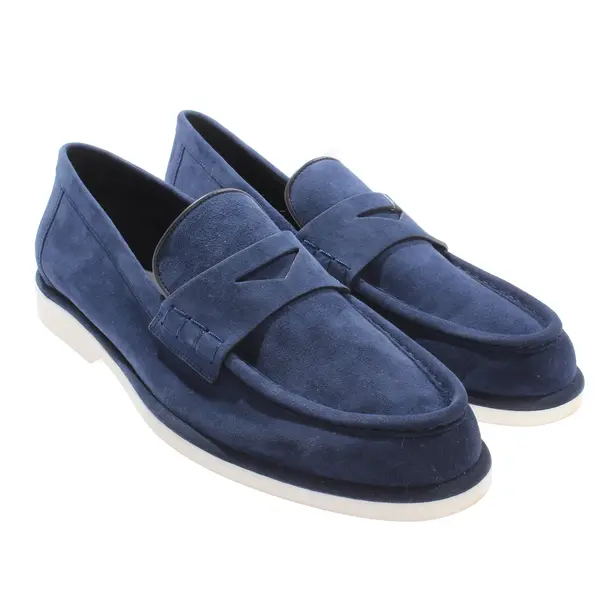 Espadrilles, in Navy, Santoni