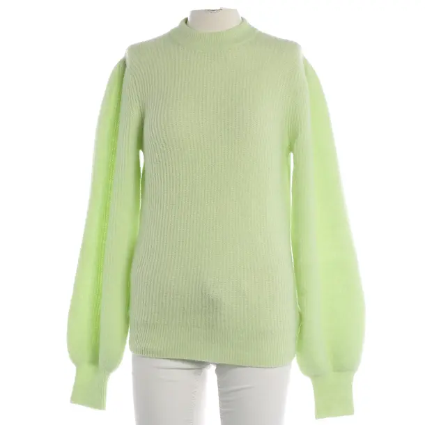 Pullover, in Hellgrün, Wolle, Ganni