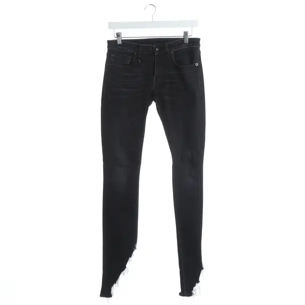 Slim Fit Jeans, in Dark Gray, Cotton, R13