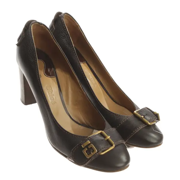 Décolleté, in Marrone scuro, Chloé