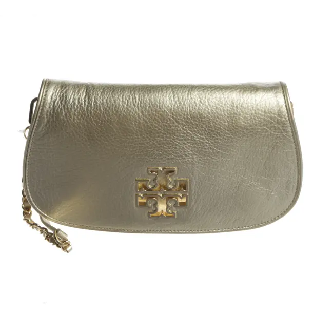 Shoulder Bag, in Gold, Leder, Tory Burch