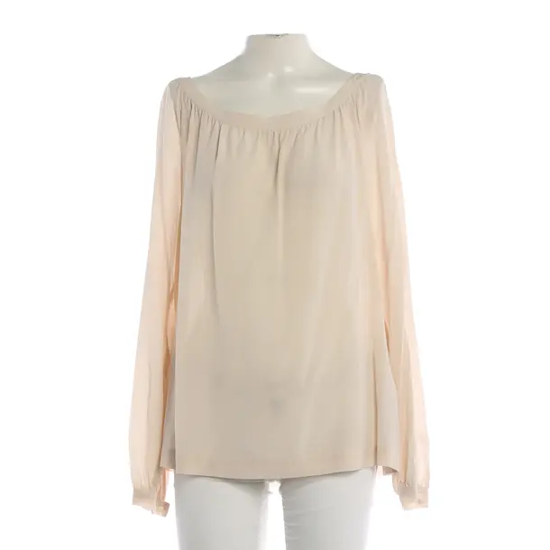 Blouse, in Peach, Silk, 0039 Italy