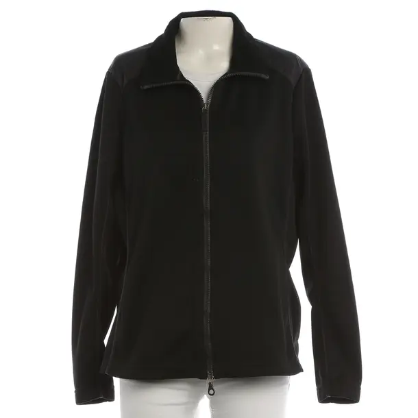 Zip-up Hoodie, in Black, Polyester, Frauenschuh