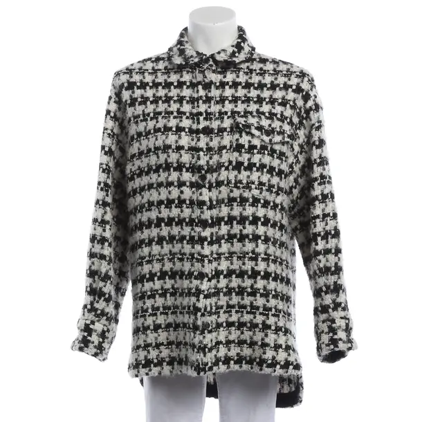Mid-Season Jacket, in Black, Wool, Anine Bing