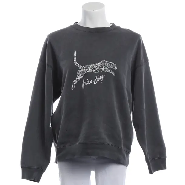 Sweatshirt, in Grau, Baumwolle, Anine Bing