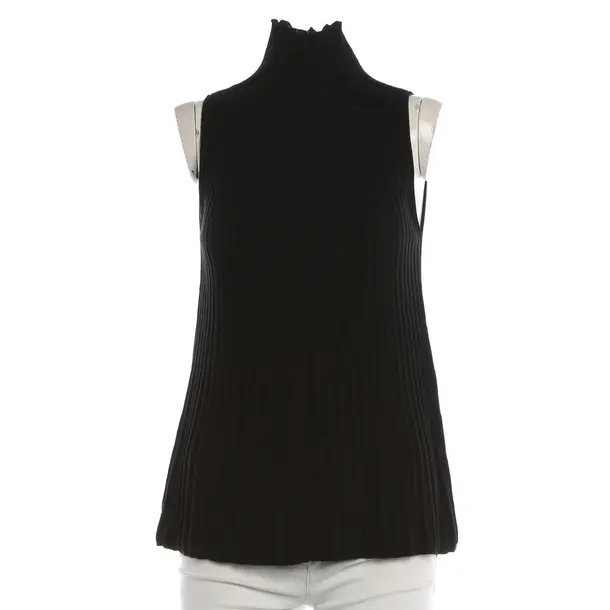 Top, in Black, Wool, Hemisphere