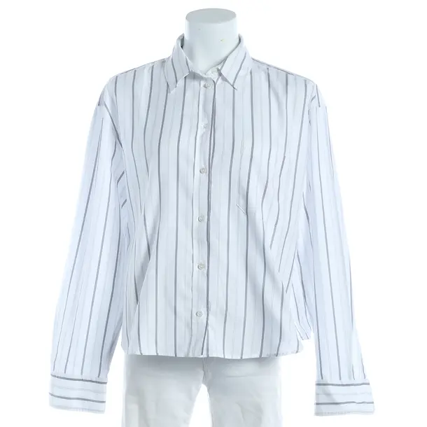Blouse, in White, Cotton, Max Mara