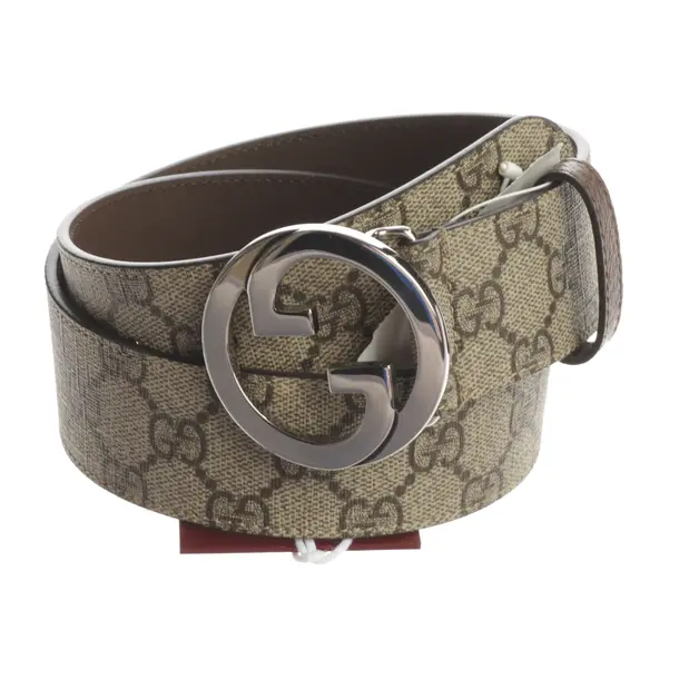 Belt, in Beige, Leather, Gucci