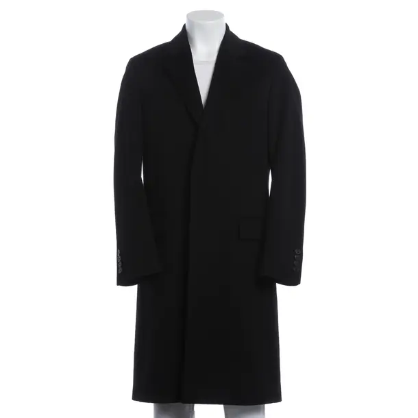 Overcoat, in Black, Wool, Hugo Boss Black Label