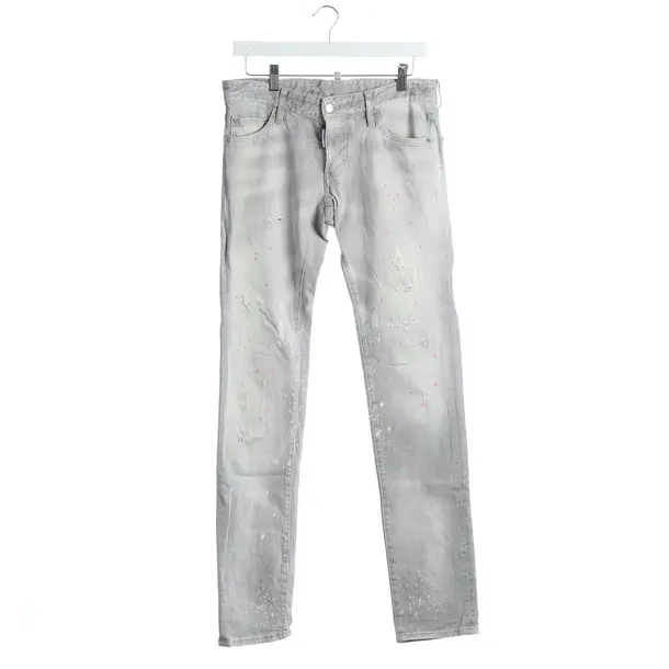 Straight Fit Jeans, in Gray, Cotton, Dsquared