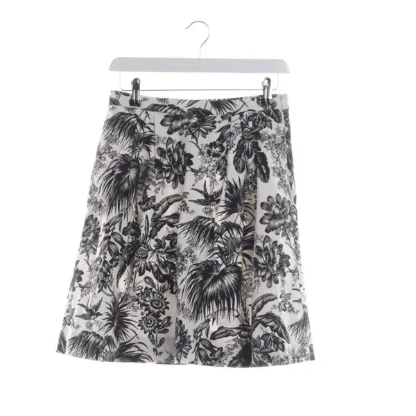 Rock in Schwarz, Baumwolle, Max Mara