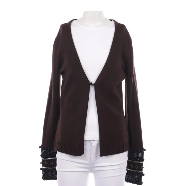 Cardigan in Brown, Wool, Balmain