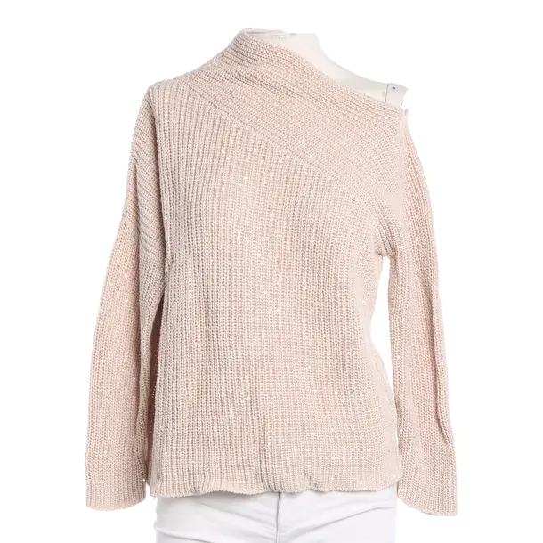 Jumper, in Pink, Cotton, Brunello Cucinelli