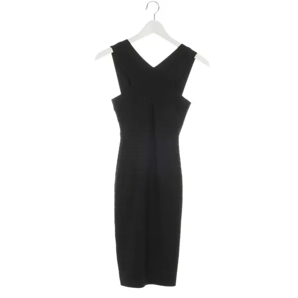 Cocktailkleid in Schwarz, Viskose, Hervé Léger
