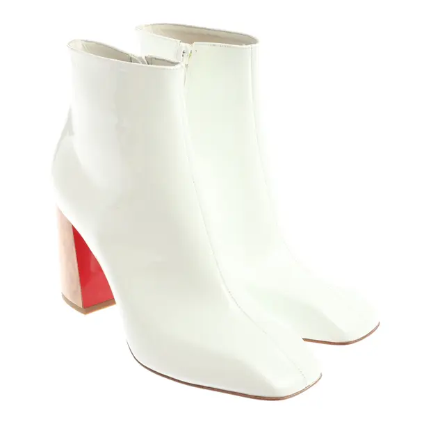 Ankle Boots, in White, Christian Louboutin