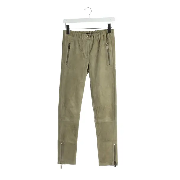 Leather Pants, in Beige, Leather, ARMA