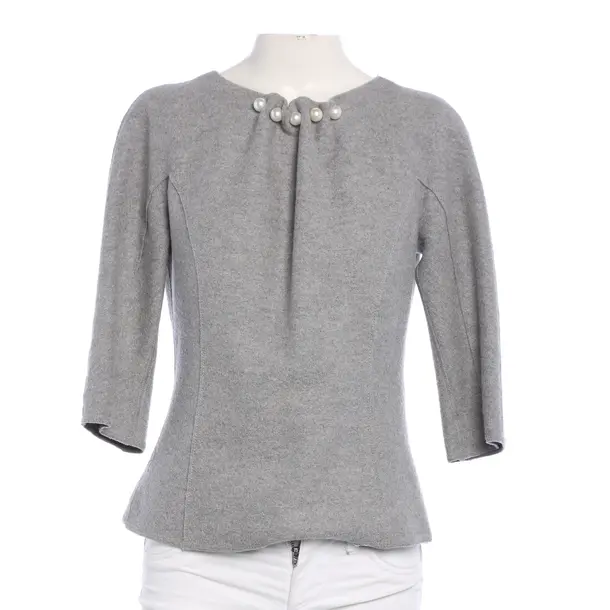 Bluse, in Grau, Wolle, Marc Cain