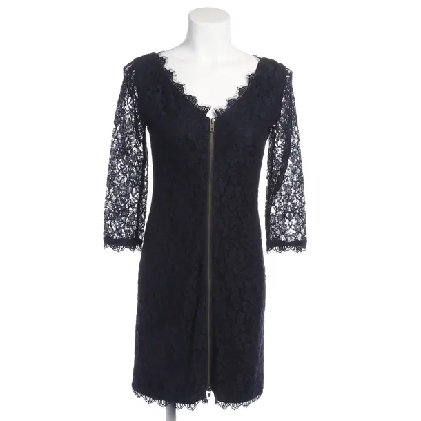 Kleid in Blau, Viskose, Diane von Furstenberg