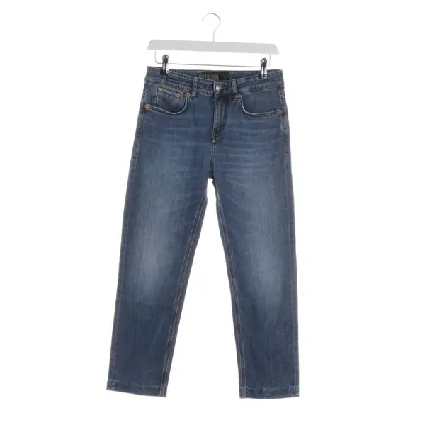 Jeans Straight Fit in Blau, Baumwolle, Drykorn