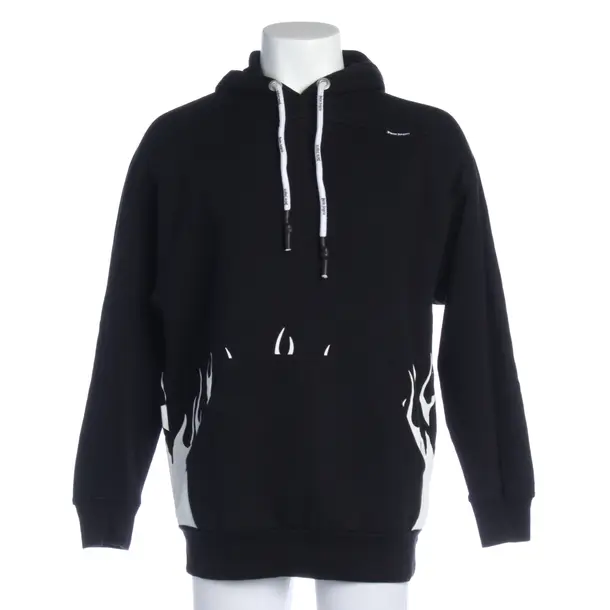 Hooded Sweatshirt in Black, Cotton, Palm Angels