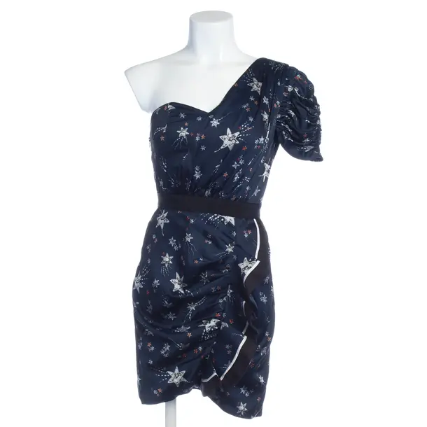 Cocktail Dress in Blue, Polyester, self-portrait