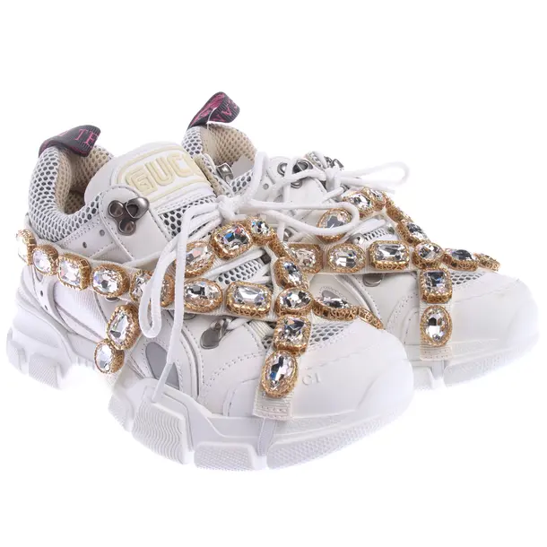 Sneakers in White, , Gucci