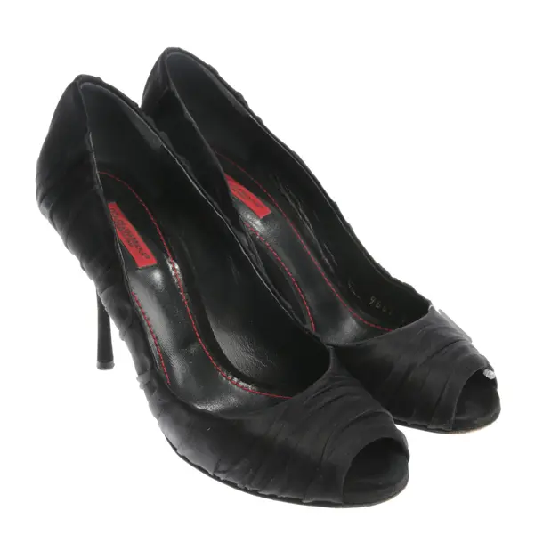 Peep Toes in Black, , Dolce & Gabbana