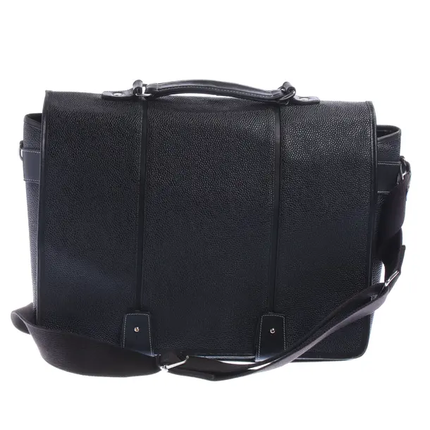 Umhängetasche in Schwarz, Leder, Mulberry