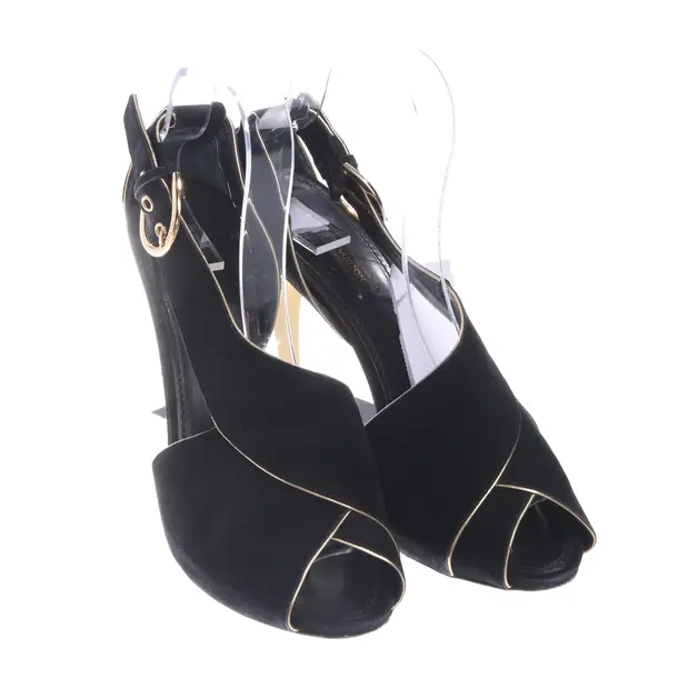Peep Toes in Black, , Louis Vuitton