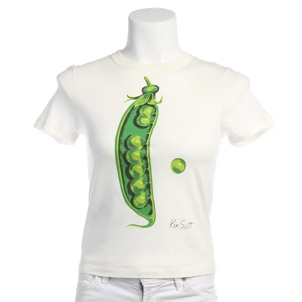 Shirt in Weiß, Baumwolle, Gucci