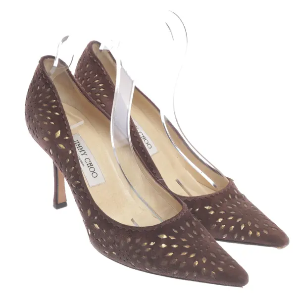 Pumps in Braun, , Jimmy Choo