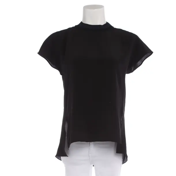 Shirt in Schwarz, Seide, Fendi