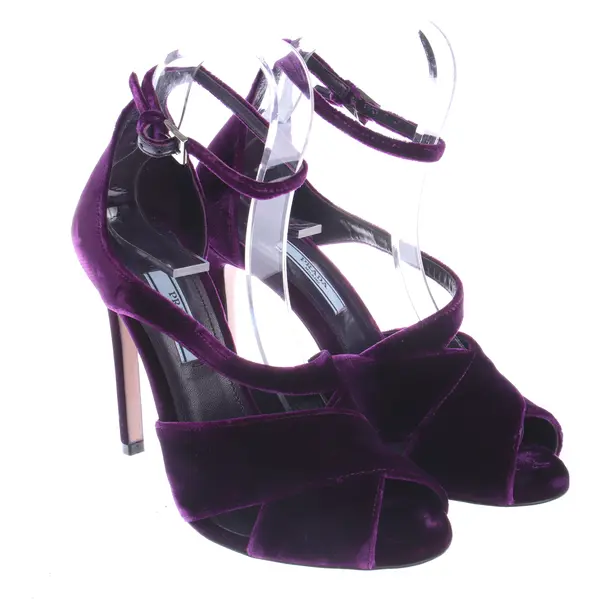 Sandaletten in Lila, , Prada