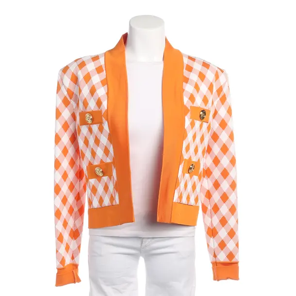 Blazer in Orange, Viskose, Balmain