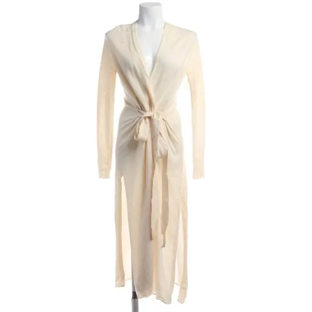 Strickjacke, in Cream, Leinen, Maje