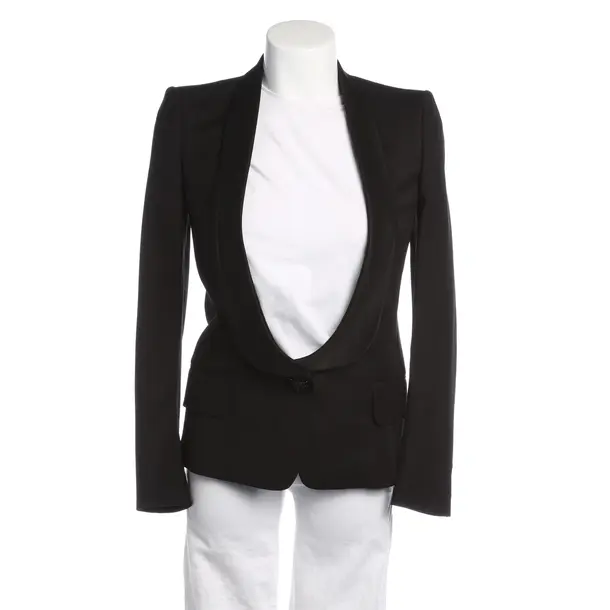 Blazer in Schwarz, Wolle, Balmain