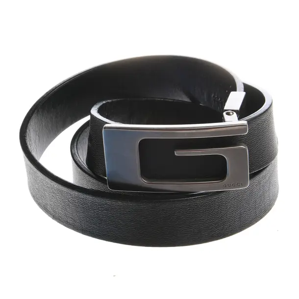 Belt in Black, Leather, Gucci